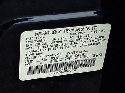 2015 INFINITI Q70L 3.7X (A7)