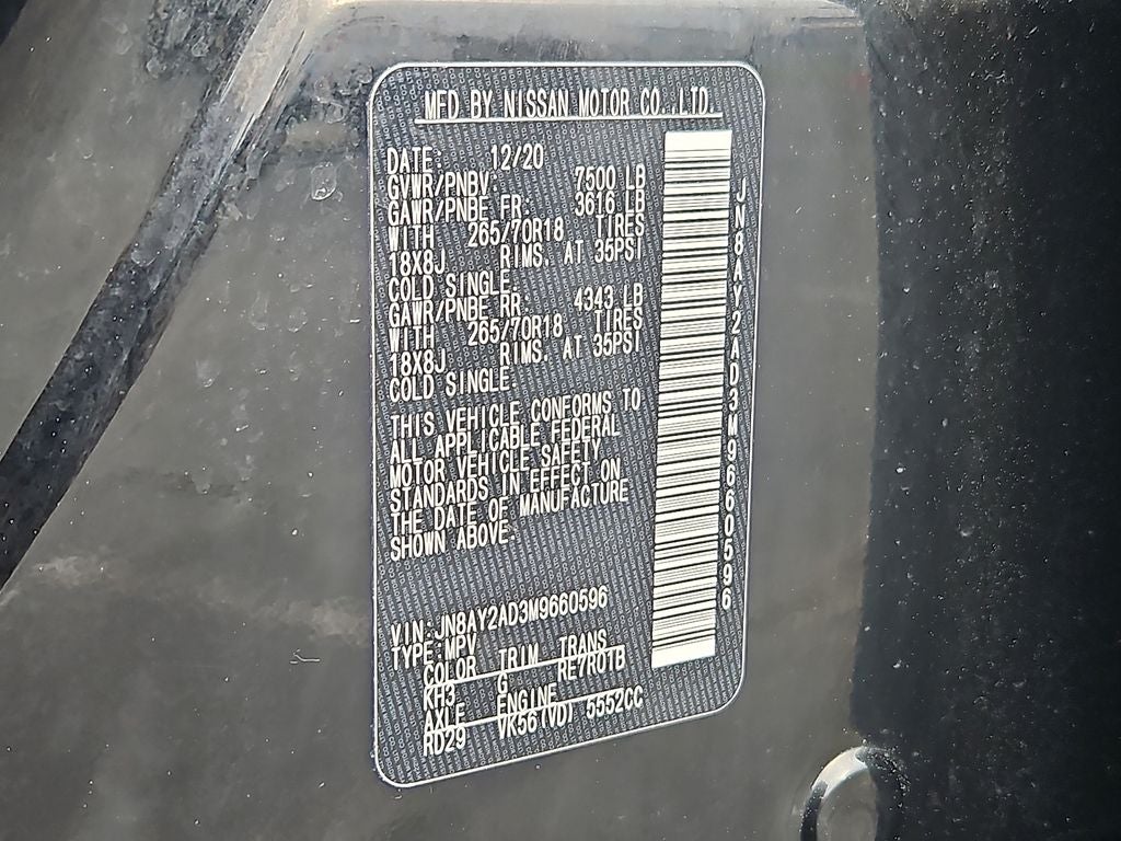 2021 Nissan Armada SV