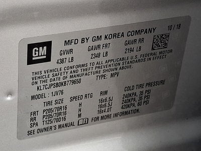 2019 Chevrolet Trax LT