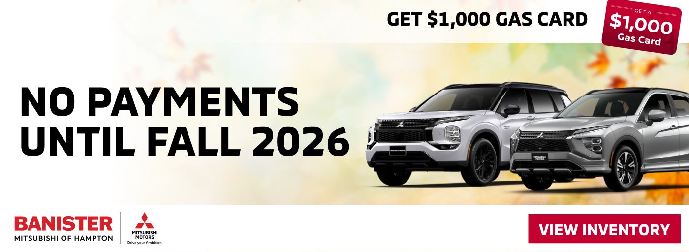 No Payments Until Fall 2026